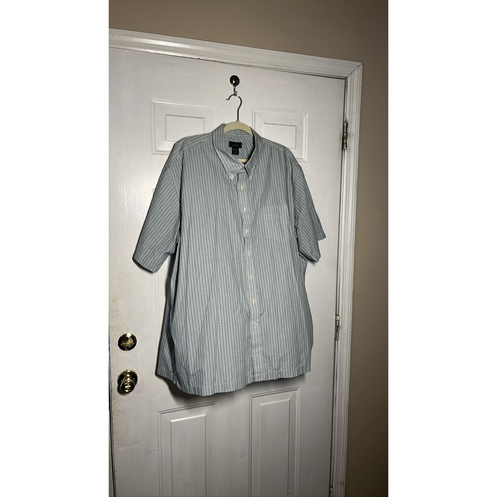 Dockers‎ Men's 3XLT Blue Stripe Button Shirt